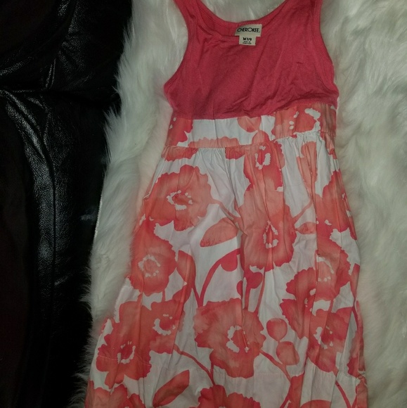 Cherokee Other - Girls size 7 -8 Cherokee orange and white sundress Cherokee Other - Girls size 7 -8 Cherokee orange and white sundress